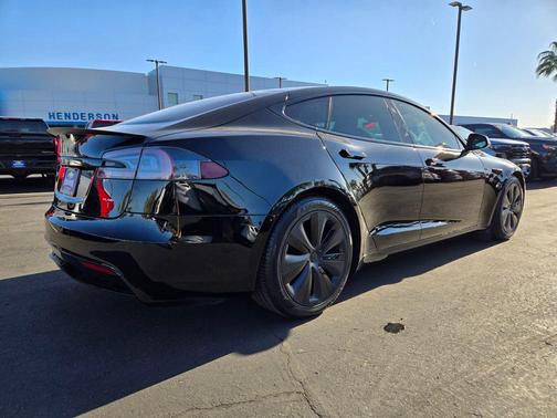 Solid Black 2021 Tesla Model S Plaid