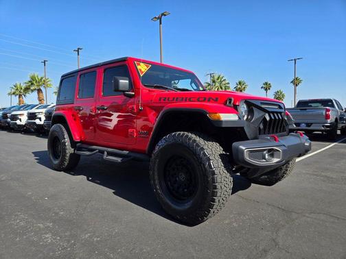 Firecracker Red Clearcoat 2020 Jeep Wrangler Unlimited Rubicon