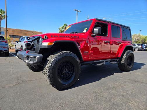 Firecracker Red Clearcoat 2020 Jeep Wrangler Unlimited Rubicon