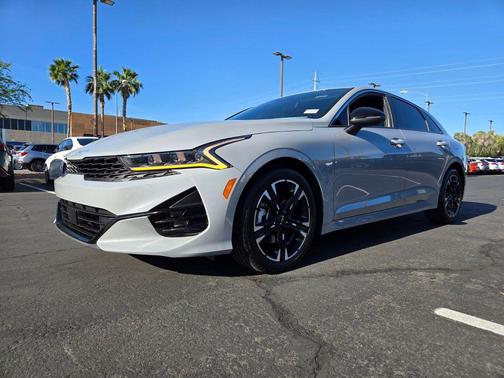 Wolf Gray 2023 Kia K5 GT-Line