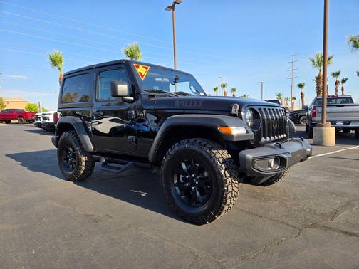 Black Clearcoat 2022 Jeep Wrangler Willys