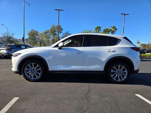 Snowflake White Pearl Mica 2021 Mazda CX-5 Grand Touring