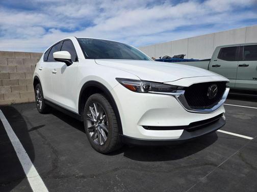 Snowflake White Pearl Mica 2021 Mazda CX-5 Grand Touring