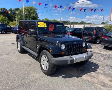 2012 Jeep Wrangler Unlimited Sahara