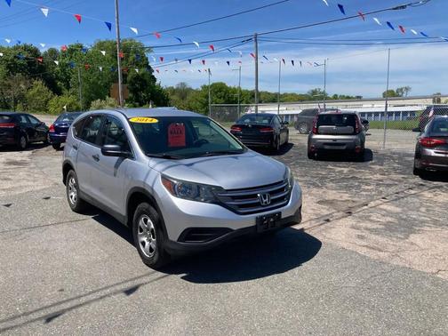 Alabaster Silver Metallic 2014 Honda CR-V LX