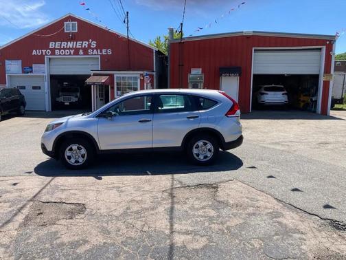 Alabaster Silver Metallic 2014 Honda CR-V LX