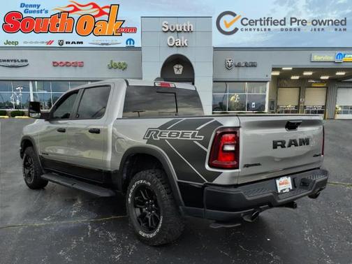Billet Silver Metallic Clearcoat 2025 RAM 1500 Rebel