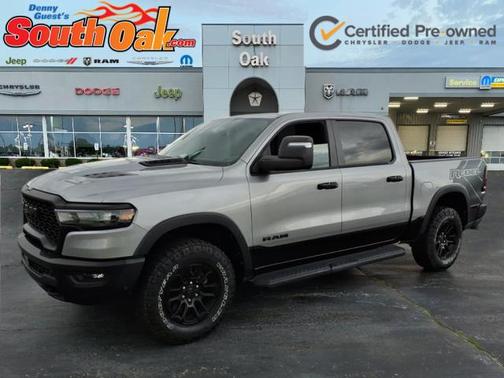 Billet Silver Metallic Clearcoat 2025 RAM 1500 Rebel