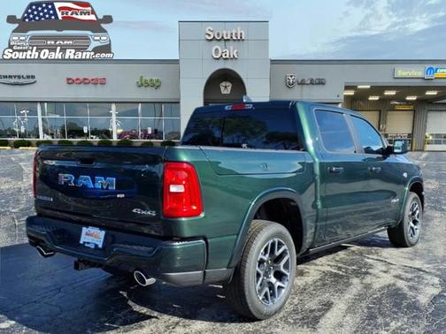 Serrano Green Metallic 2026 RAM 1500 Laramie