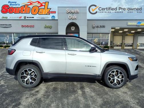 Silver Zynith Metallic Clearcoat 2024 Jeep Compass Limited