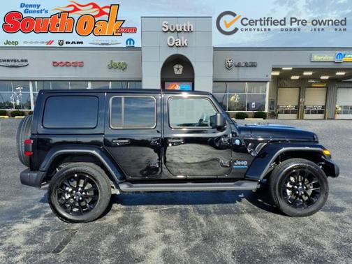 Black Clearcoat 2025 Jeep Wrangler 4xe Sahara