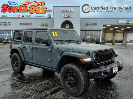 Anvil Clearcoat 2025 Jeep Wrangler 4xe Willys
