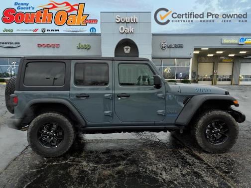 Anvil Clearcoat 2025 Jeep Wrangler 4xe Willys