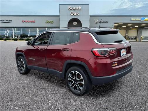Velvet Red Pearlcoat 2022 Jeep Compass Limited