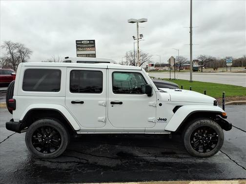 Bright White Clearcoat 2025 Jeep Wrangler 4xe Sahara