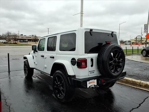 Bright White Clearcoat 2025 Jeep Wrangler 4xe Sahara