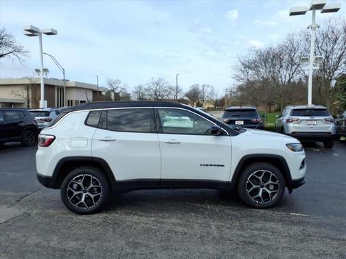 Bright White Clearcoat 2026 Jeep Compass Limited