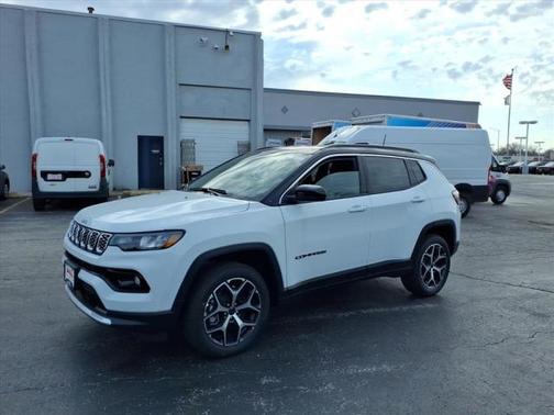 Bright White Clearcoat 2026 Jeep Compass Limited
