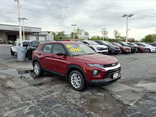 Scarlet Red Metallic 2021 Chevrolet Trailblazer LS