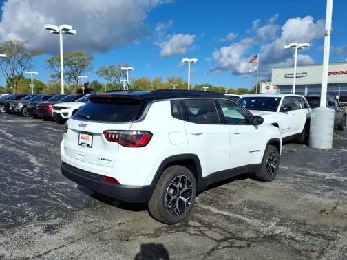 Bright White Clearcoat 2026 Jeep Compass Limited