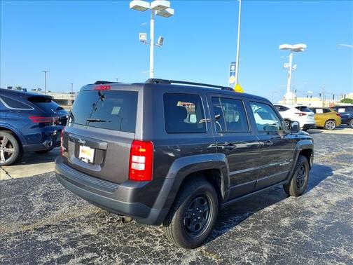 Granite Crystal Metallic Clearcoat 2015 Jeep Patriot Sport