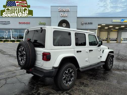 Bright White Clearcoat 2026 Jeep Wrangler 4-Door Sahara 4x4