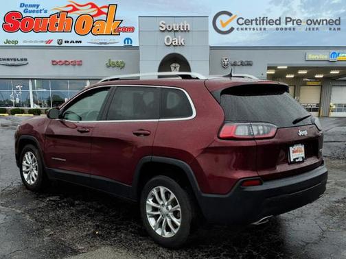 Velvet Red Pearlcoat 2019 Jeep Cherokee Latitude