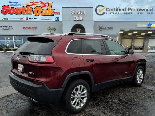 Velvet Red Pearlcoat 2019 Jeep Cherokee Latitude