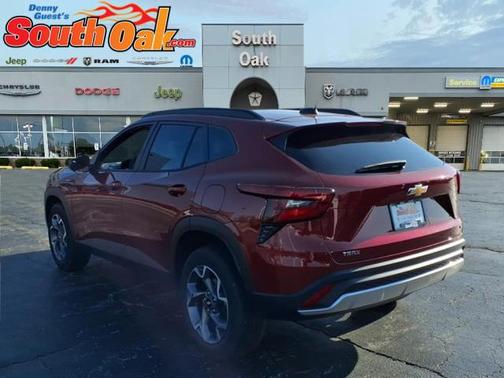 Crimson Metallic 2025 Chevrolet Trax LT