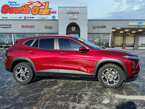 Crimson Metallic 2025 Chevrolet Trax LT