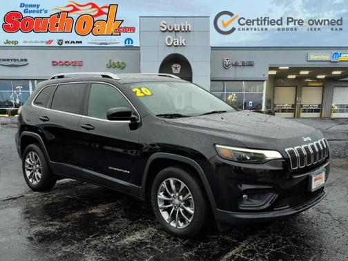 Diamond Black Crystal Pearlcoat 2020 Jeep Cherokee Latitude Plus