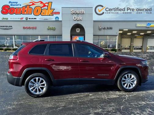 Velvet Red Pearlcoat 2021 Jeep Cherokee Latitude
