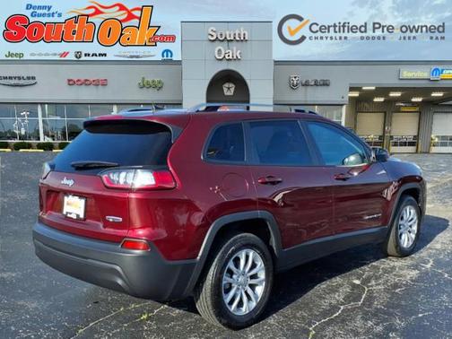 Velvet Red Pearlcoat 2021 Jeep Cherokee Latitude