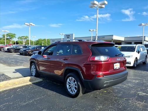 Velvet Red Pearlcoat 2021 Jeep Cherokee Latitude