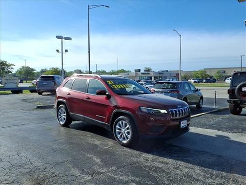 Velvet Red Pearlcoat 2021 Jeep Cherokee Latitude