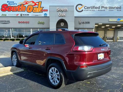 Velvet Red Pearlcoat 2021 Jeep Cherokee Latitude