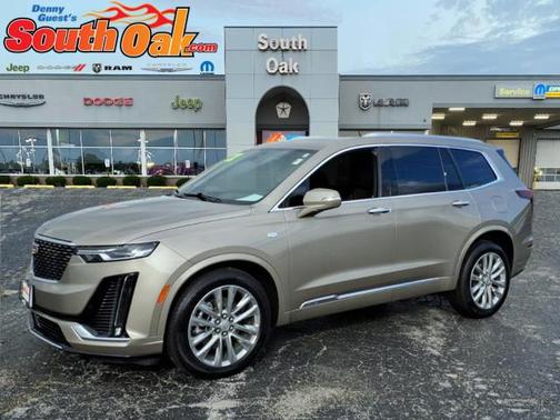 Latte Metallic 2022 Cadillac XT6 Premium Luxury AWD