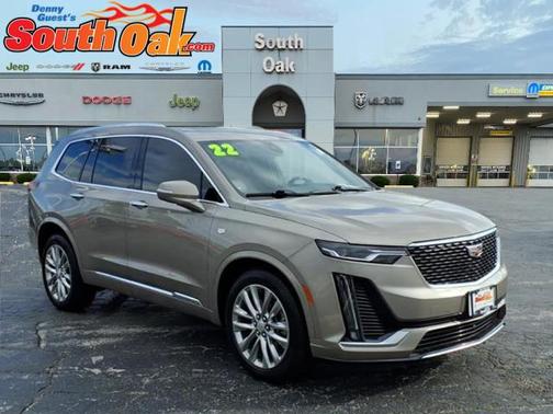 Latte Metallic 2022 Cadillac XT6 Premium Luxury AWD