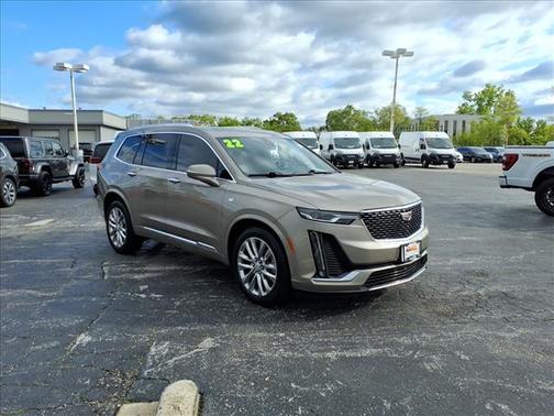Latte Metallic 2022 Cadillac XT6 Premium Luxury AWD