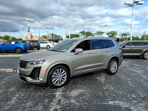 Latte Metallic 2022 Cadillac XT6 Premium Luxury AWD