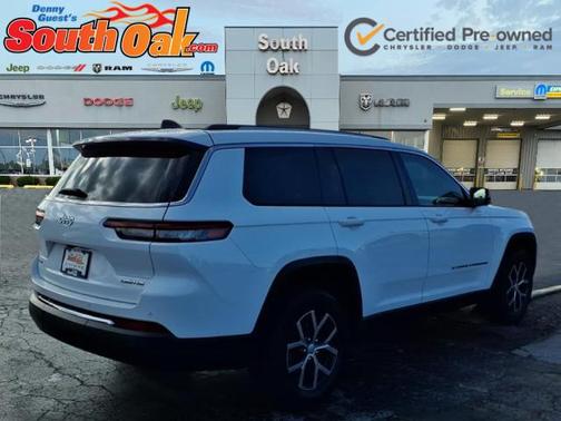 Bright White Clearcoat 2024 Jeep Grand Cherokee L Limited