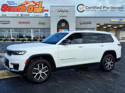 Bright White Clearcoat 2024 Jeep Grand Cherokee L Limited