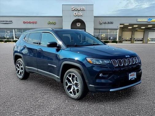 Fathom Blue Pearl Coat 2026 Jeep Compass Limited