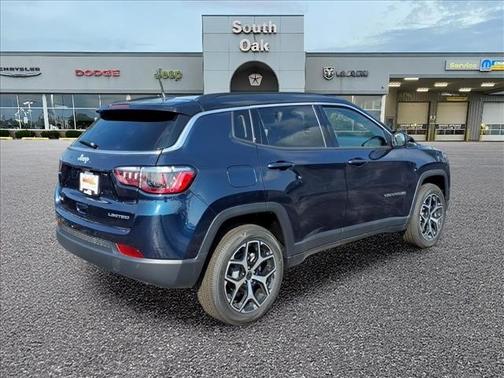 Fathom Blue Pearl Coat 2026 Jeep Compass Limited