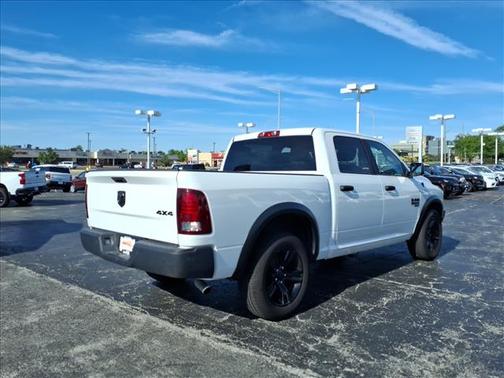 Bright White Clearcoat 2024 RAM 1500 Classic Warlock Crew Cab 4x4 5'7' Box