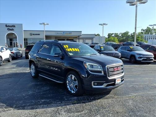 Dark Sapphire Blue Metallic 2017 GMC Acadia Limited Limited