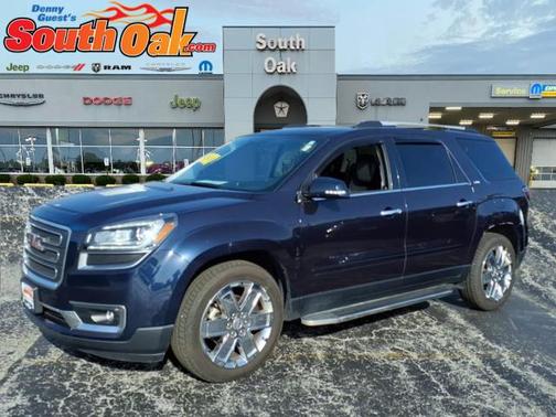 Dark Sapphire Blue Metallic 2017 GMC Acadia Limited Limited