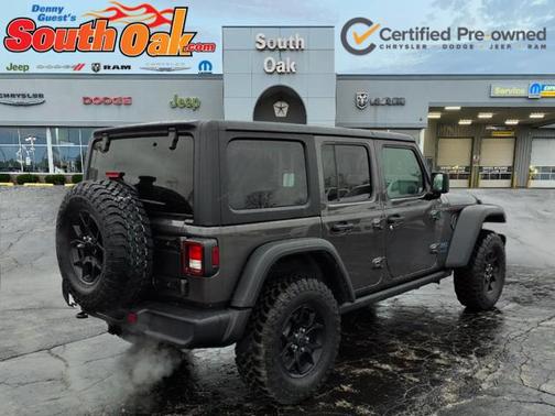 Granite Crystal Metallic Clearcoat 2025 Jeep Wrangler 4xe Willys