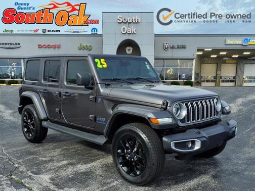 Granite Crystal Metallic Clearcoat 2025 Jeep Wrangler 4xe Sahara