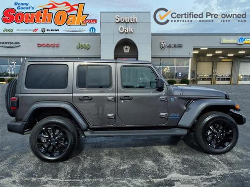 Granite Crystal Metallic Clearcoat 2025 Jeep Wrangler 4xe Sahara